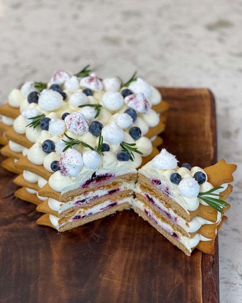 торт зимний